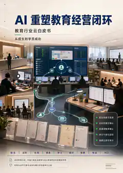 教育行业-AI行业软件蒸馏报告封面