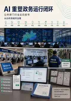 公共部门行业-AI行业软件蒸馏报告封面